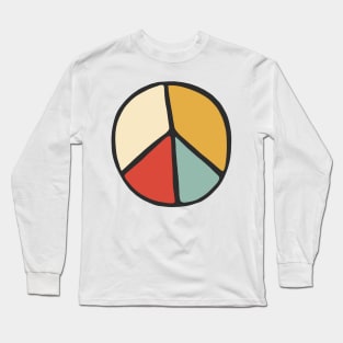 Peace Sign Long Sleeve T-Shirt